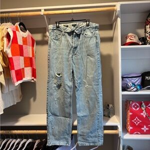 Wild Fable Relaxed Blue Jeans Stonewash Casual